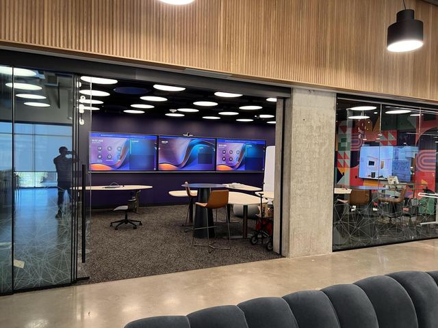Tangram Interiors: healthcare showroom, second view